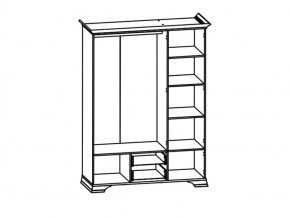 Шкаф S320-SZF5D2S Кентаки каштан в Мегионе - megion.magazinmebel.ru | фото - изображение 2