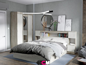 Спальня Бася Дуб Крафт в Мегионе - megion.magazinmebel.ru | фото