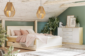 Спальня Оливия с комодом в Мегионе - megion.magazinmebel.ru | фото