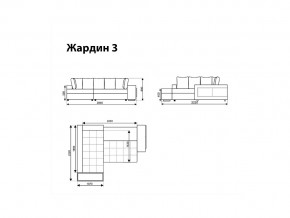 Угловой диван Жардин 3 вид 3 в Мегионе - megion.magazinmebel.ru | фото - изображение 8